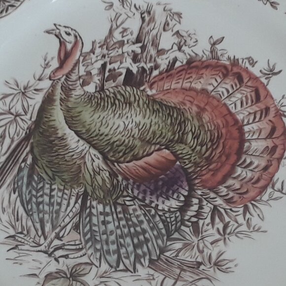 Johnson Brothers 'Wild Turkeys' Dinner Plate - Picture 9 of 11